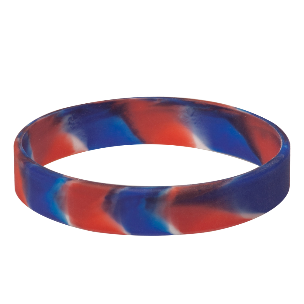 Swirl Print Silicone Wristband_Giftarget Inc