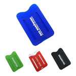 Finger Strap Silicone Phone Wallet