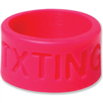 Debossed Silicone Finger Thumb Ring