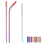 Colorful Straw w/ Silicone Tip (1 Straw)