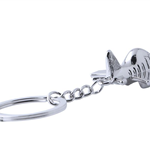 Metal Plane Shape Keychain