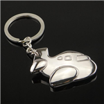 Little Metal Plane Keychain