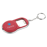 Rectangular LED Opener Keychain