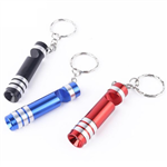 Aluminum LED Bottle Opener Keychain