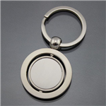 Round rotate keyring