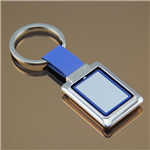 2 color Rectangular rotate keyring