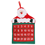 Felt Christmas Santa Advent Calendar