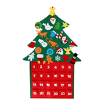 Felt Christmas Tree Advent Calendar