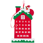 Felt Christmas House Advent Calendar