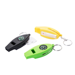 Compass Whistle Keychain