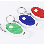 Whistle Flashlight Keychain