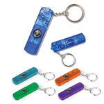 Compass Light Whistle Keyring