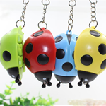 Ladybug LED Sound Keychain