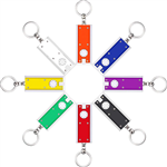 Rectangle LED Keychain