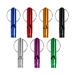 Aluminum Whistle Keychain