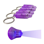 Bullet UV LED Keychain