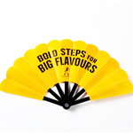 Folding Plastic Fan (Full Color 2 Sides)