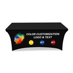 6' Stretch 4-Sided Table Cover (Full Color All Wrap)