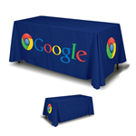 6' Draped 4-Sided Table Cover (Full Color All Wrap)